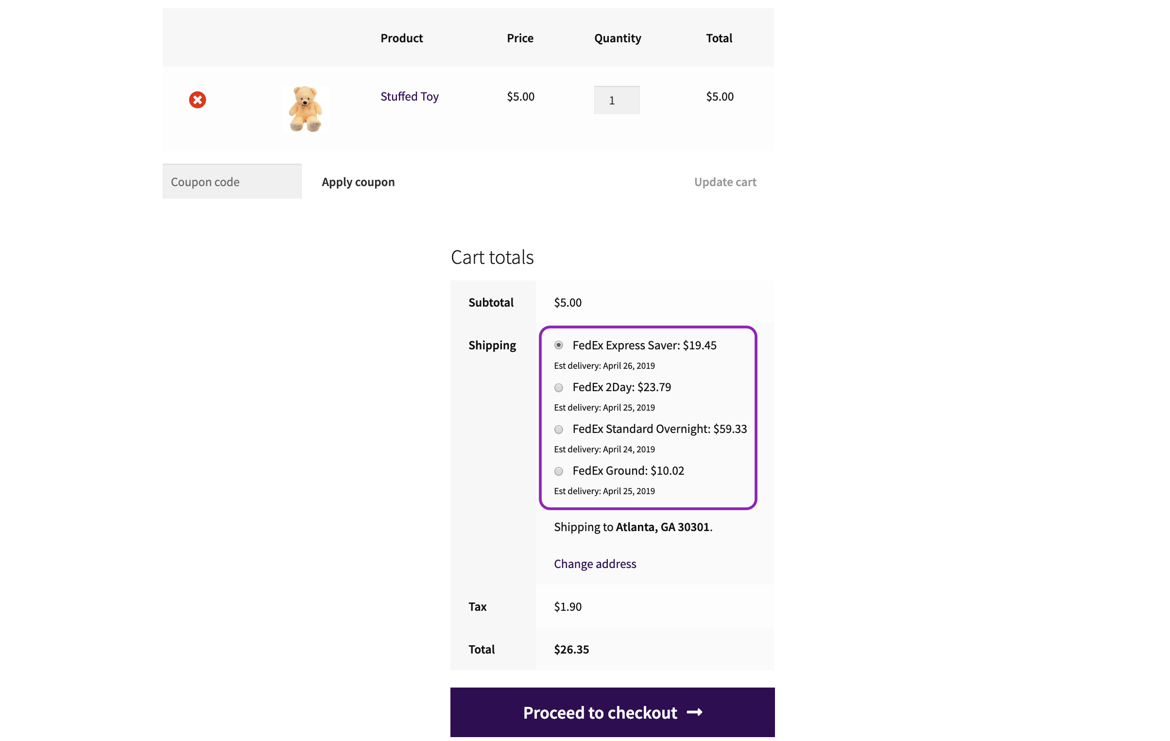 WooCommerce Shipping Plugin for FedEx with Print Label - WC Vendors