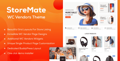 Storemate multipurpose woocommerce theme