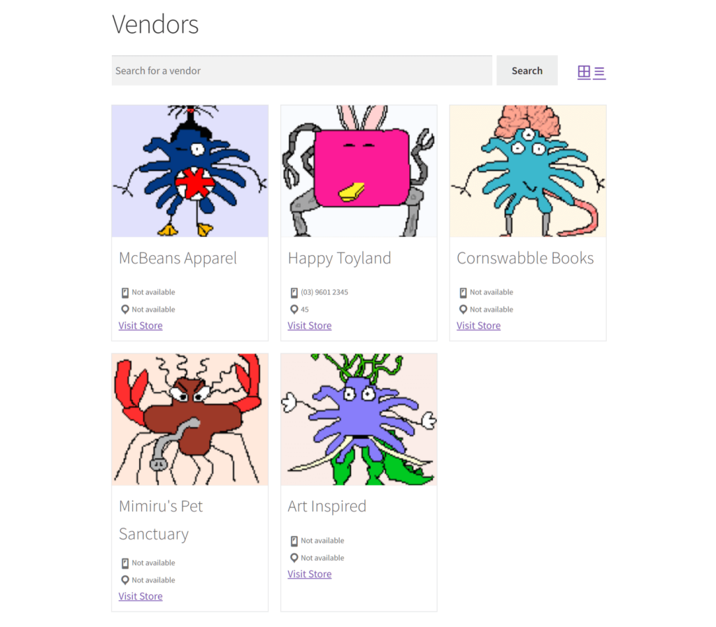 MonsterID icons as vendor icons