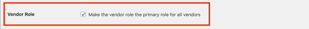 WCV - General Settings - Vendor Roles