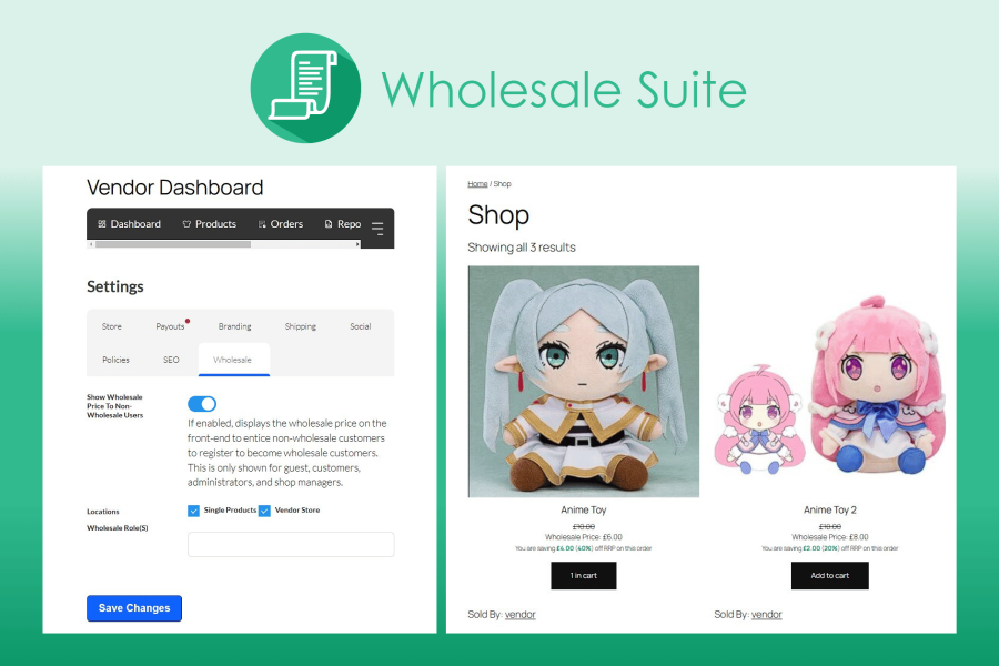 Wholesale Suite Plugin